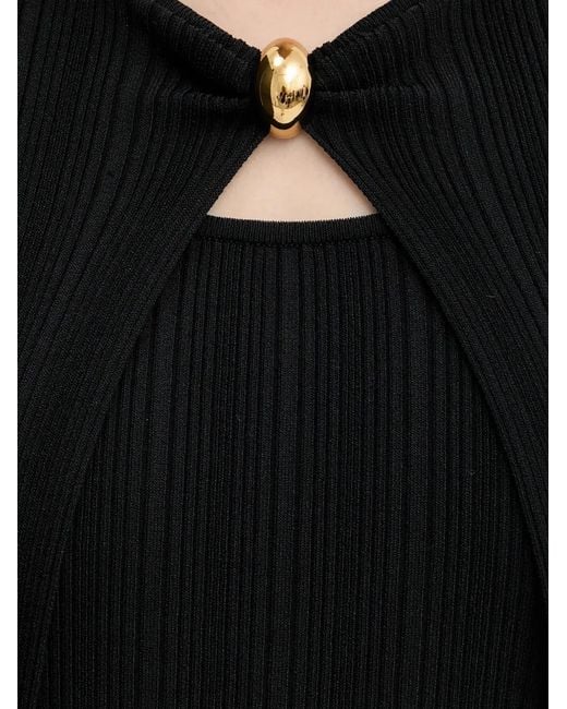 MARCIANO BY GUESS Black Cut-Out Detail Cardigan Set