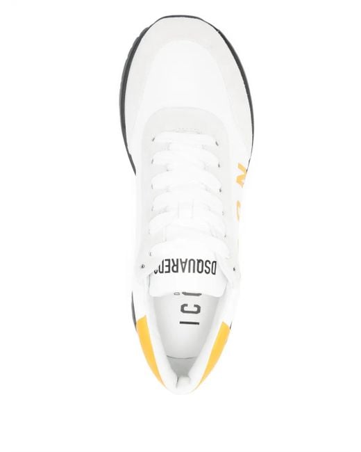 DSquared² White Running Sneakers for men