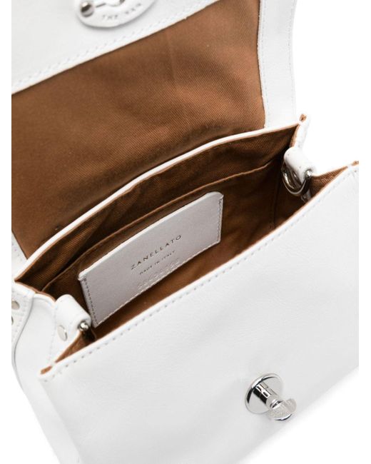 Bolso shopper Postina Delba baby Zanellato de color White