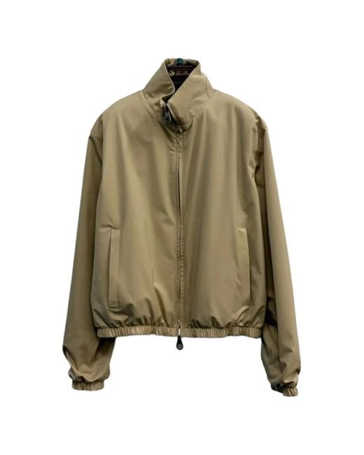 Loro Piana Windmate Bomberjack in het Green