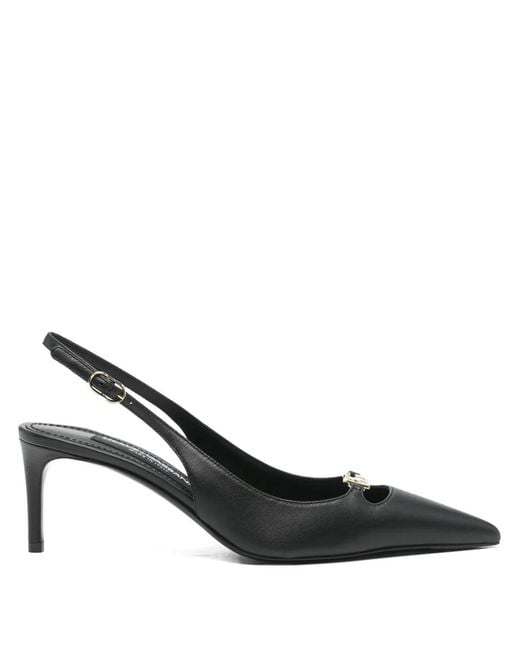 Dolce & Gabbana Black Slingback "Lollo"