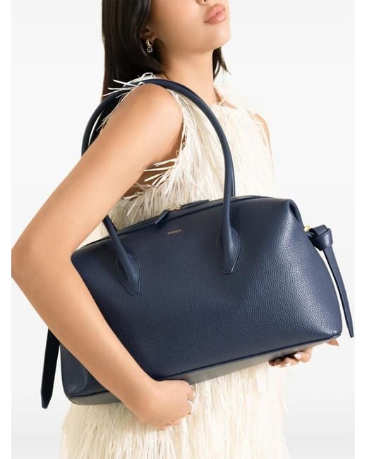 Yuzefi Blue Brioche Tote Bag