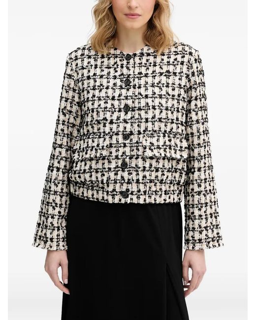 Joop! Black Jenifer Patterned Jacket