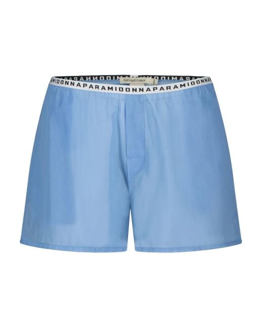 Paramidonna Blue Tessa Beach Shorts
