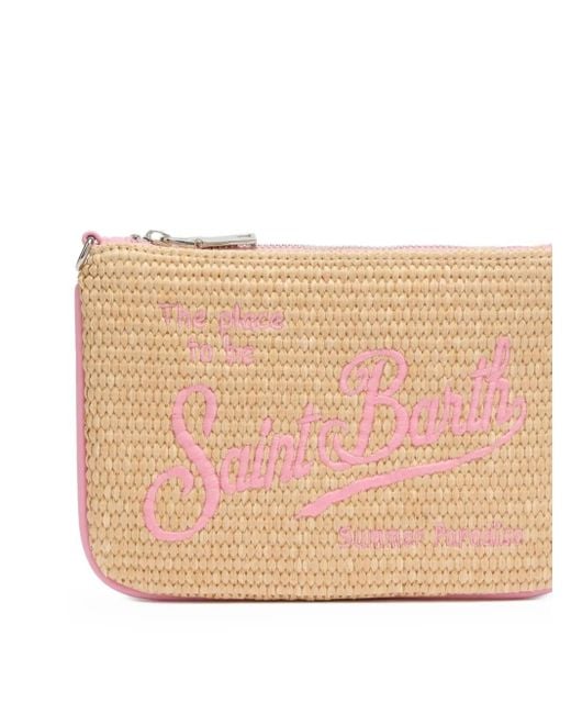 Mc2 Saint Barth Pink Mini Parisienne Clutch