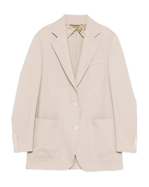 Blazer Max Mara de color Natural