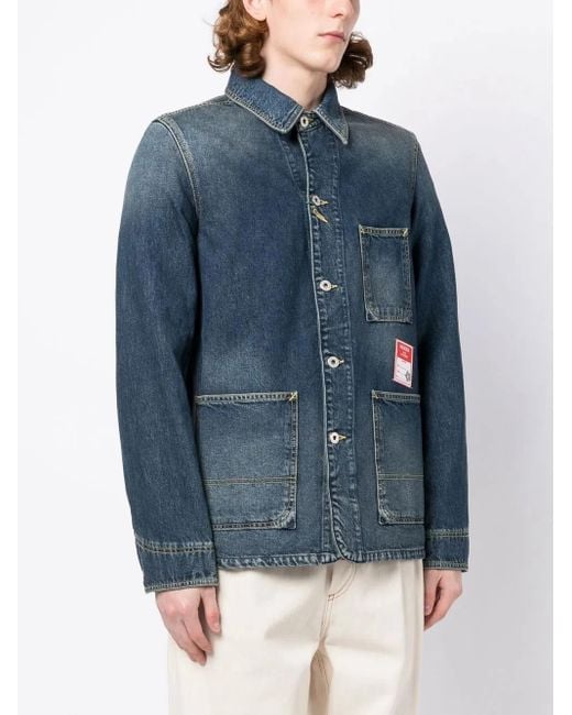 KENZO Blue Jackets for men