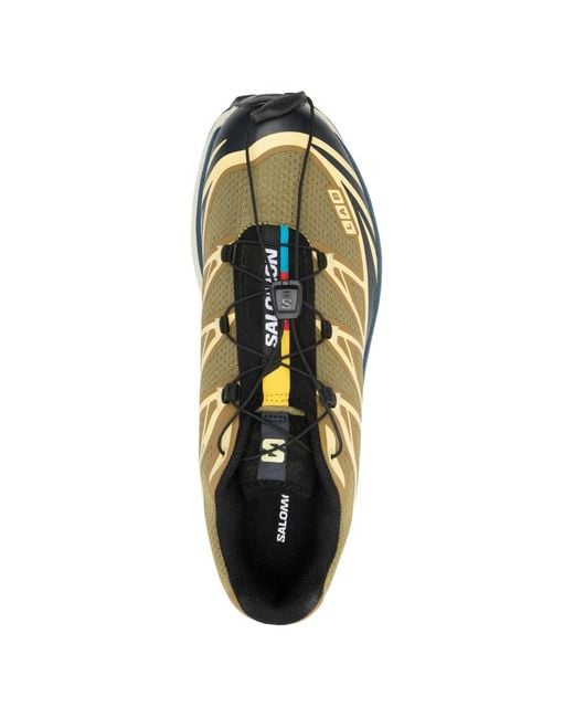 Salomon Green Single-Layer Mesh Trainers
