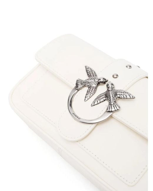 Pinko White Small Pocket Bag Love Bag One Simply