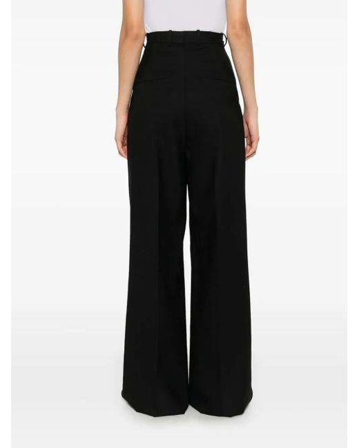 Viktor & Rolf Black High-Waisted Trousers