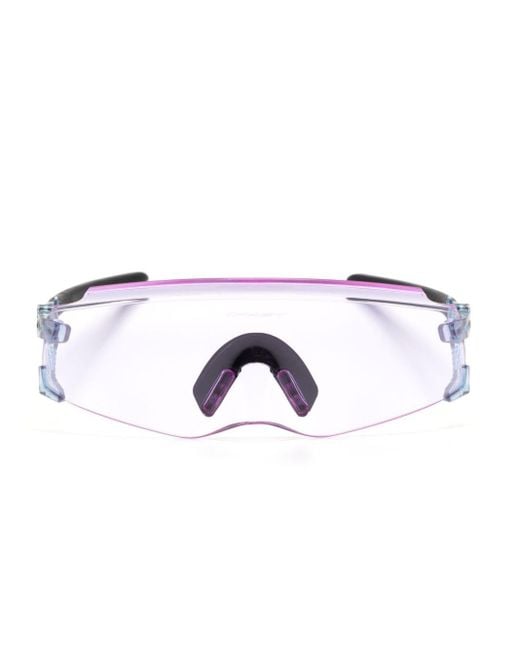 Oakley Purple Kato Shield-frame Sunglasses