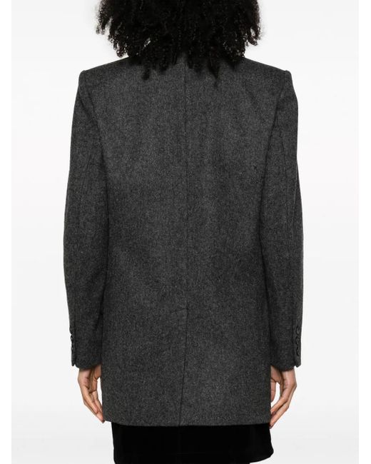 Isabel Marant Black Floyd Double-Breasted Blazer