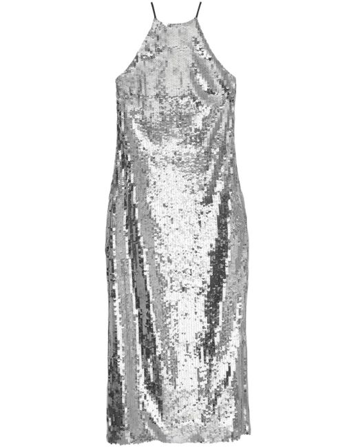 Simon Miller Zazzle Sequinembellished Dress in White Lyst