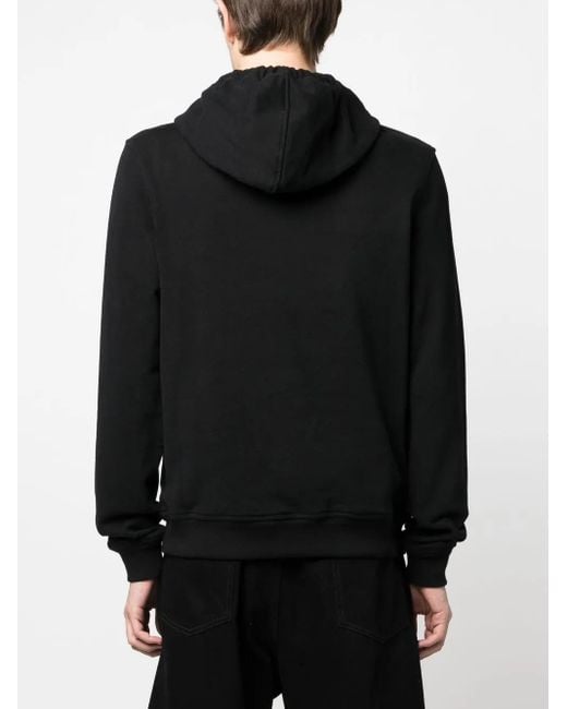Belstaff Black Logo Patch Hoodie for men