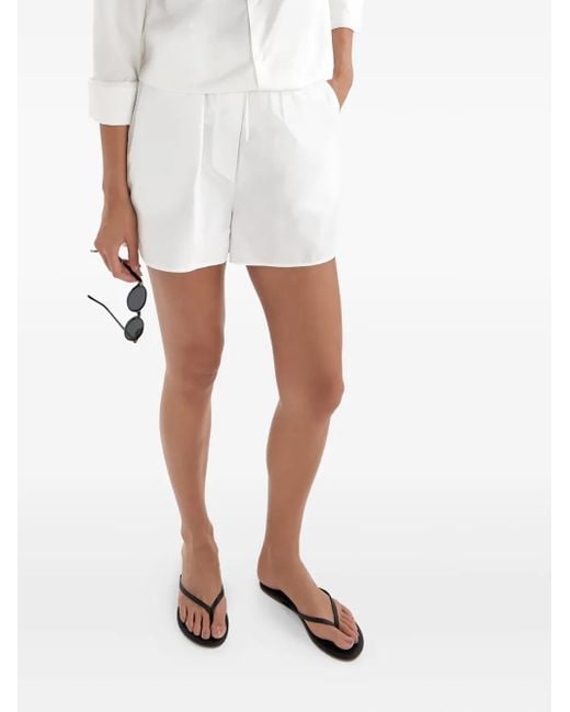 TKEES Black Lily Leather Thong-Strap Sandals
