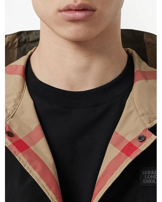 Burberry Elmhurst Omkeerbaar Jack in het Black voor heren