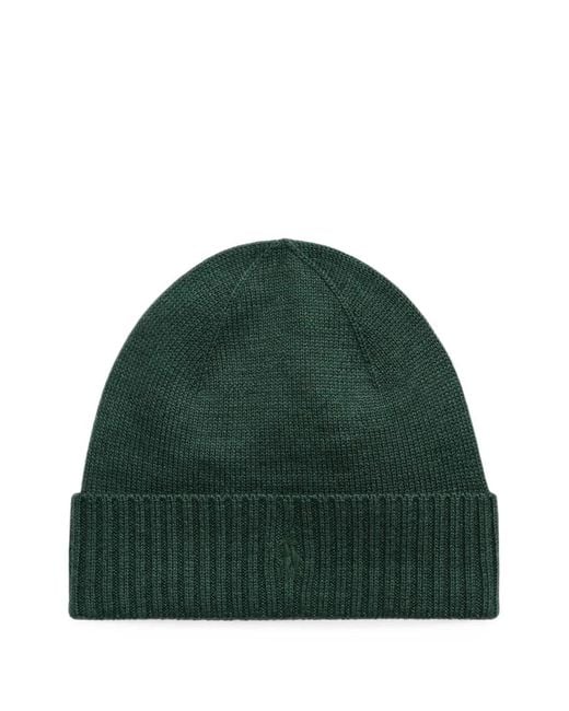 Polo Ralph Lauren Green Signature Pony Wool Beanie for men