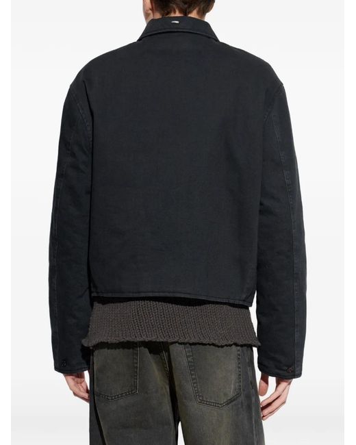 Our Legacy Black Slight Zip-Up Jacket for men