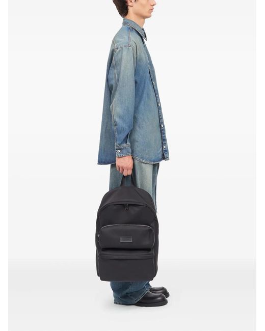 MM6 by Maison Margiela Numeric Backpack in Black | Lyst