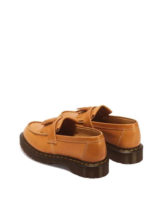 Dr. Martens Brown Adrian Leather Loafers for men