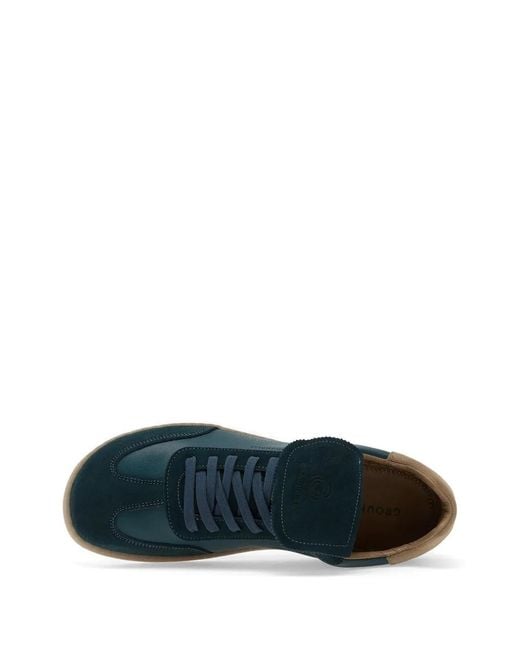 Sneakers Con Inserti di grounds in Blue da Uomo