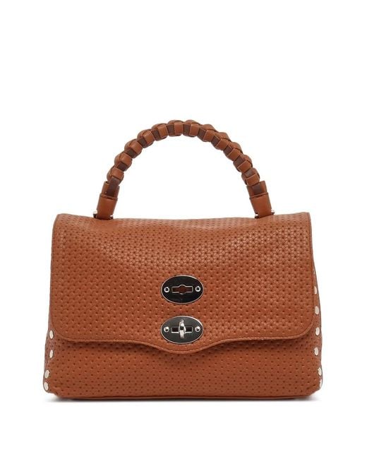 Zanellato Brown Sac Cabas Postina