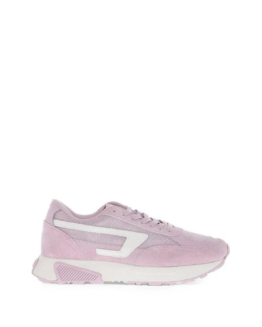 DIESEL Pink S-Tyche Panelled Sneakers