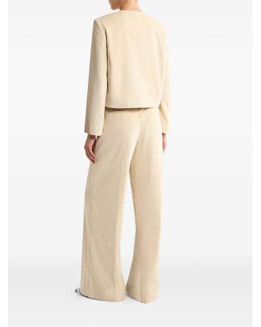 Etro Natural Button Corduroy Jacket