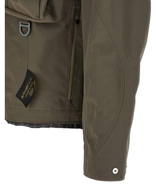 Undercover Green Technical Parka for men