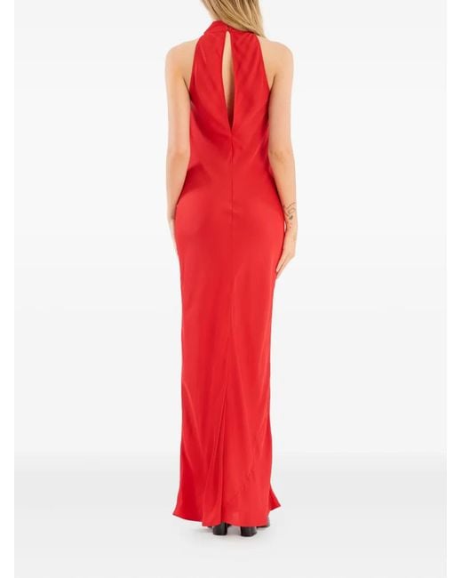 ROTATE BIRGER CHRISTENSEN Red Maxi Dress