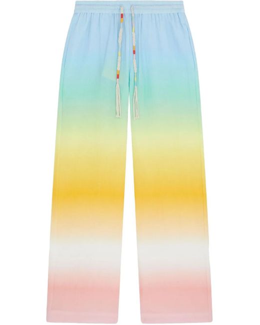 Pantaloni Sportivi Effetto Sfumato di MIRA MIKATI in Yellow