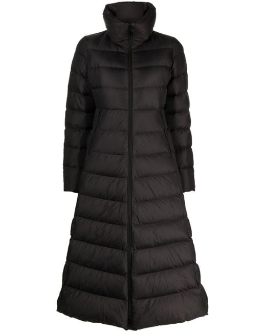 JNBY Black A-line Quilted Puffer Coat
