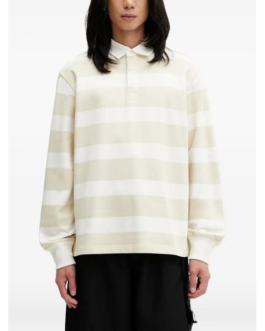 The North Face White Rugby Polo Sweatshirt