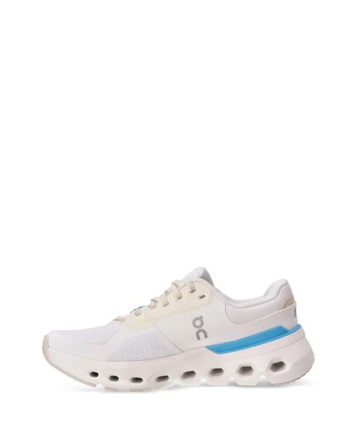 On Shoes White Cloudrunner 2 Sneakers