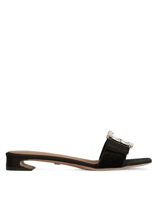 Dolce & Gabbana Black Dolce & Gabbana Flat Shoes