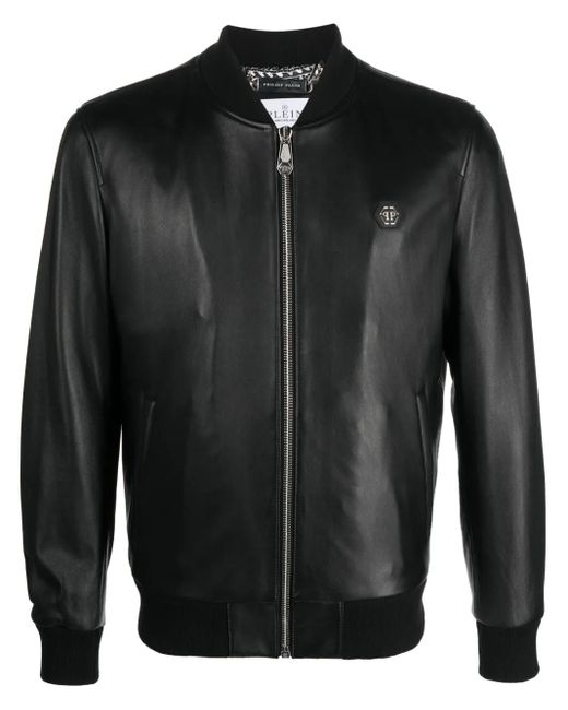 Philipp Plein Black Jacket for men