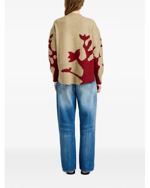 Proenza Schouler Brown Cathy Sweater
