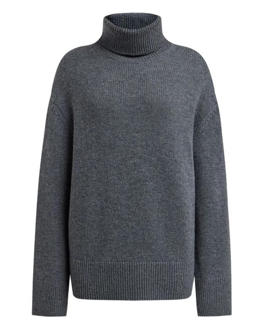 12 STOREEZ Gray Turtleneck Sweater
