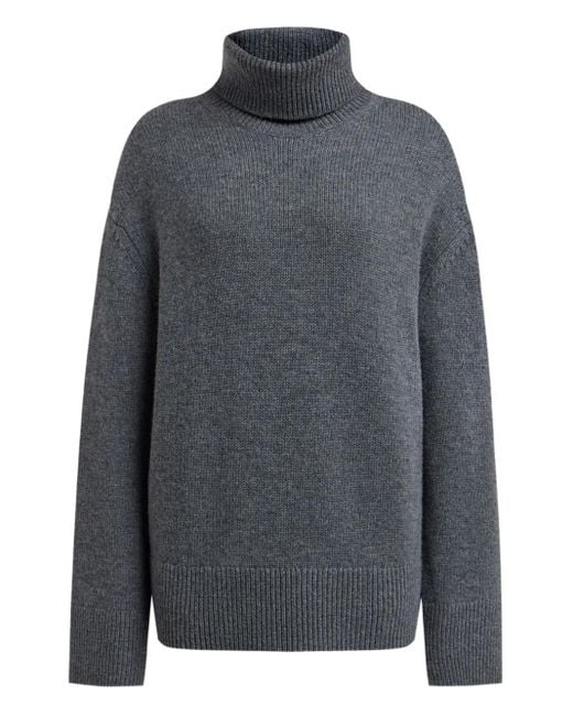 12 STOREEZ タートルネック セーター Gray