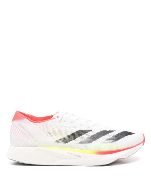 Adidas White Adizero Takumi Sen 10 Sneakers for men