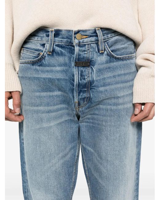 Fear Of God Blue Straight-Leg Jeans for men