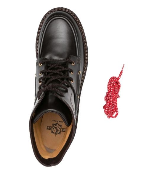 Truman ́s レースアップ ブーツ Black