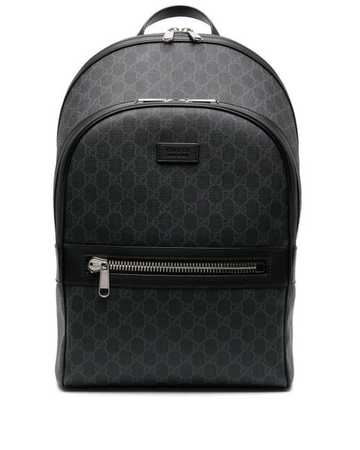 Gucci Blue GG Supreme Canvas Backpack for men