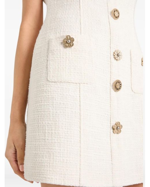 Cinq À Sept White Coin Randi Dress