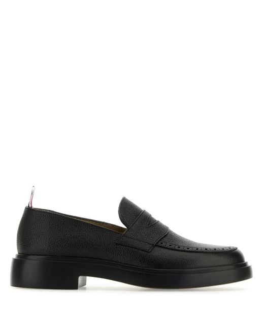 Thom Browne Black Flat Shoes