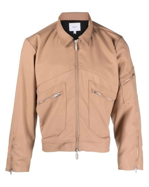 Rhude Natural Sambac Bomber Jacket for men