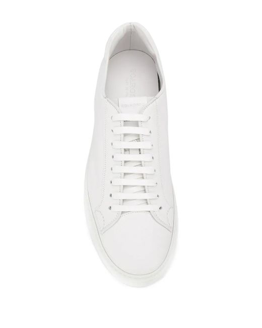 Scarosso White Low-Top Sneakers for men