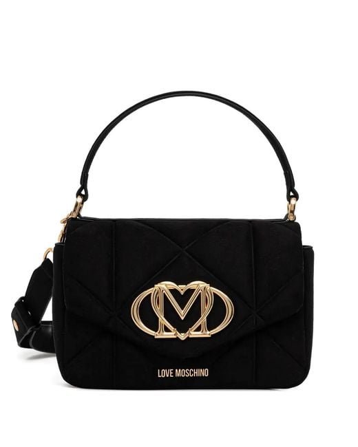 Love Moschino キルティング ショルダーバッグ Black
