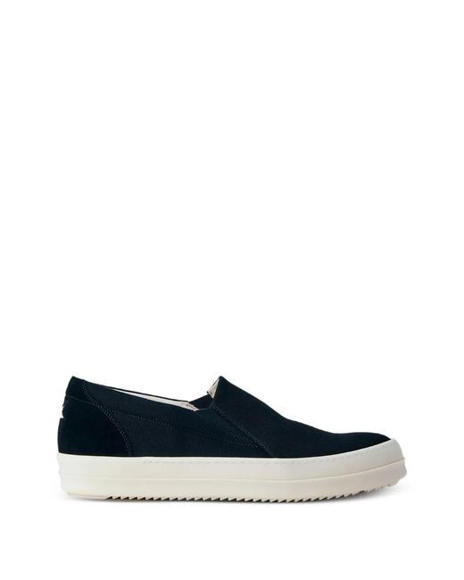 Rick Owens Blue Penta Round-Toe Sneakers for men
