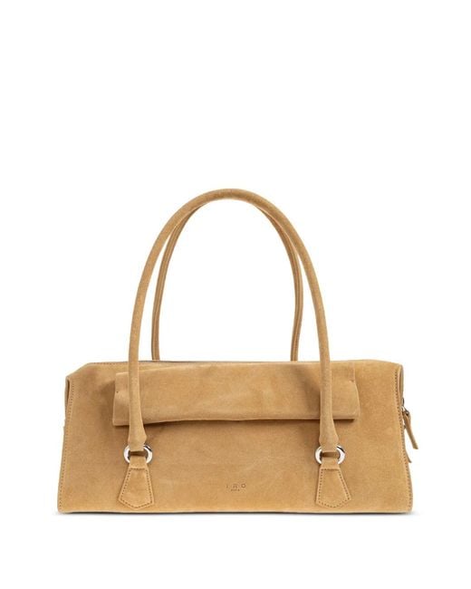 Bolso Shopper Con Cremallera IRO de color Metallic